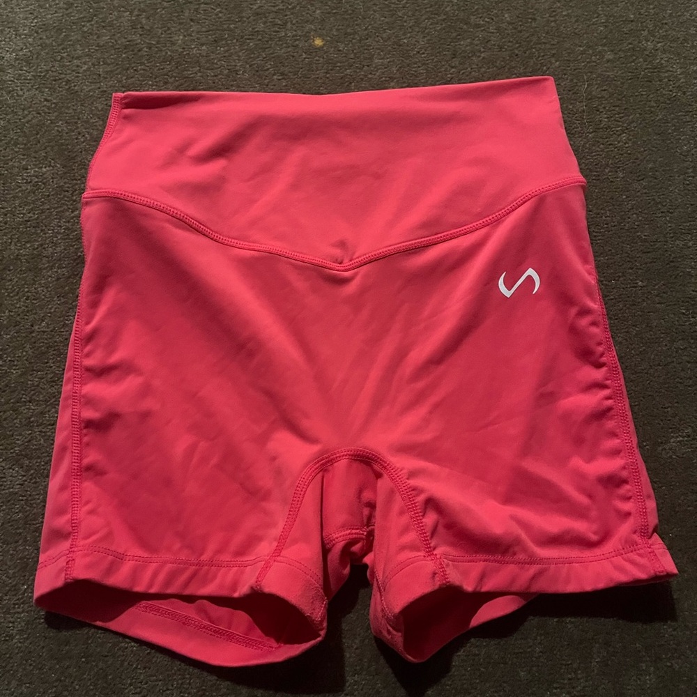Women's Pink Athletic Shorts